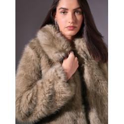 Faux Fur Jacket