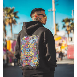 Graphic Print Hoodie